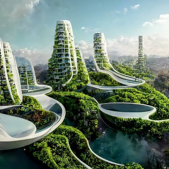 Eco-City Architectural Visualization